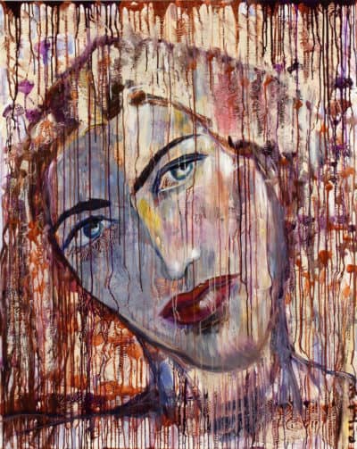 Fading - Original Portrait Artwork by Ronit Galazan at RonitGallery