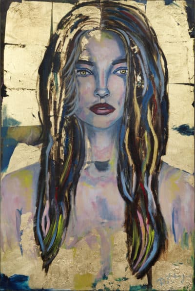 Francesca - Original Portrait Artwork by Ronit Galazan at RonitGallery