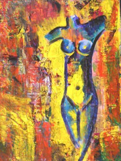 Woman II - Original Portrait Artwork by Ronit Galazan at RonitGallery